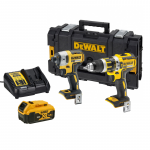 DCK266P1 DeWALT 18V smūginis suktuvas + suktuvas-gręžtuvas (1x5.0 Ah) + DOVANA!
