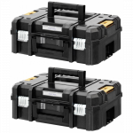 2 x DWST1-70703 DeWALT TSTAK II įrankių dėžė