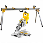 DWS777 DeWALT 216 mm skersinio pjovimo staklės + DE7023 staklių stovas