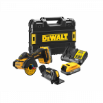 DCS438E2T DeWALT kompakti&scaron;kas pjovimo įrankis 75 mm (2x1.7 Ah)