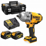 DCF900P2GT DeWALT 18V smūginis veržliasukis 1/2" (2x5.0 Ah)