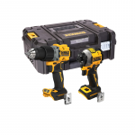 DeWALT rinkinys DCK2050NT + DCW210N + DCS572NT (2x5.0) + (1x2.0) Ah