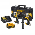 DCK286P1 DeWALT 18V suktuvų rinkinys (1x5.0 Ah) + DOVANA!