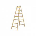 AW23038IP AWTOOLS medinės dvipusės kopėčios 2x7 / 150 kg