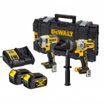 DCK286M2 DeWALT 18V suktuvų rinkinys (2x4.0 Ah) + DOVANA!