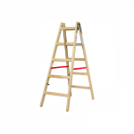 AW23036IP AWTOOLS medinės dvipusės kopėčios 2x5 / 150 kg