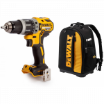 DCD796N DeWALT 18V smūginis suktuvas &ndash; gręžtuvas + DWST81690-1 įrankių kuprinė