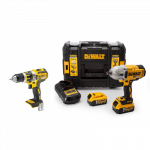 DCF899P2 DeWALT 18V smūginis veržliasukis + DCD796N 18V smūginis gręžtuvas