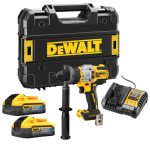 DCD999H2T DeWALT 18V FLEXVOLT Advantage suktuvas - smūginis gręžtuvas (2x5.0 Ah)