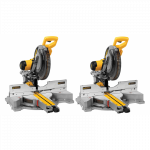 2 x DWS780XPS DeWALT 305 mm slankus skersinis pjūklas
