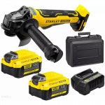 SFMCG700M2K Stanley V20, 18V kampinis &scaron;lifuoklis (2x4.0 Ah)