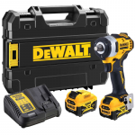 DCF901P2 DeWALT 12V kompakti&scaron;kas smūginis veržliasukis (2x5.0 Ah)