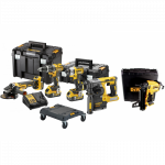 DCK422P3T DeWALT 18V combo rinkinys (3x5.0 Ah) + DCN890NT 18V viniakalė betonui + DOVANA!