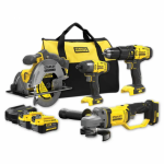 SFMCK469M2 Stanley V20 serijos, 18V įrankių rinkinys (2x4.0 Ah)