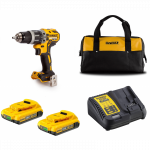 DCD796D2C DeWALT 18V suktuvas &ndash; smūginis gręžtuvas (2x2.0 Ah)