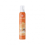 O'LYSEE vaiki&scaron;kos prausiamosios putos PEACH & APRICOT, nuo 3 m., 250 ml