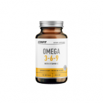 ICONFIT omega 3, 6, 9 su vitaminu E, 1000 MG, 90 mink&scaron;tų kapsulių