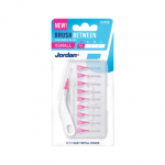 JORDAN tarpdančių &scaron;epetėliai BRUSH BETWEEN, XS, 0,4 mm, 10 vnt.