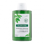 KLORANE &scaron;ampūnas su dilgėlių ekstraktu riebiems plaukams, 200 ml