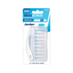 JORDAN tarpdančių &scaron;epetėliai BRUSH BETWEEN, M, 0,6 mm, 10 vnt.