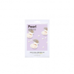 MISSHA lak&scaron;tinė veido kaukė su perlų ekstraktu, Airy Fit Sheet Mask Pearl, 19 g