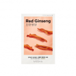 MISSHA lak&scaron;tinė veido kaukė su raudonojo žen&scaron;enio ekstraktu Airy Fit Sheet Mask Red Ginseng, 19 g