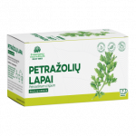 &Scaron;VENČIONIŲ VAISTAŽOLĖS, PETRAŽOLIŲ LAPAI, žolelių arbata, 20 vnt.