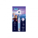 ORAL-B elektrinis dantų &scaron;epetėlis VITALITY PRO KIDS 3+ FROZEN, 1 vnt.