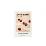 MISSHA lak&scaron;tinė veido kaukė su taukmedžio sviestu, Airy Fit Sheet Mask Shea Butter, 19 g