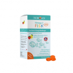 NORSAN OMEGA-3 FISK JELLY, bra&scaron;kių-citrinų skonio, 120 guminukų