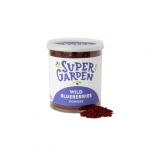 SUPERGARDEN, mėlynių milteliai, džiovinti &scaron;altyje, 120 g