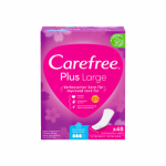 CAREFREE įklotai PLUS LARGE FRESH, 48 vnt.