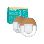 Baboo ne&scaron;iojamas dvigubas laisvų rankų elektrinis pientraukis, 2 vnt.