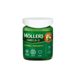 M&Ouml;LLER'S DOBBEL IMMUNITY, vanilės skonio, 90 kapsulių