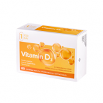 FORDAY VITAMINAS D3, 60 mink&scaron;tų kapsulių