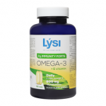 LYSI žuvų taukai OMEGA- 3 IMMUNITY FORTE, 100 kapsulių
