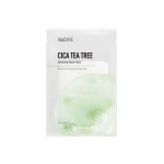 NACIFIC atpalaiduojanti lak&scaron;tinė veido kaukė CICA TEA TREE RELAXING MASK, 30 g, 1 vnt.