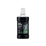 ECODENTA balinamasis burnos skalavimo skystis su juodąja anglimi, 500 ml
