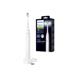PHILIPS SONICARE 4100 ,el.dantų &scaron;ep., baltas, 1 vnt HX3681/33, 1 vnt.