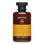 APIVITA maitinamasis &scaron;ampūnas su keratinu, 250 ml