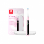 OCLEAN vaiki&scaron;kas el. dantų &scaron;epetėlis X Kids S rožinis, 1 vnt.