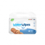 WATERWIPES drėgnos servetėlės kūdikiams, 3x48 vnt., 144 vnt.