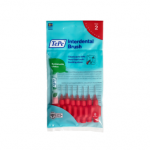 TEPE tarpdančių &scaron;epetėliai, 0,5 mm, raudona spalva, 8 vnt.