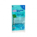 TEPE tarpdančių &scaron;epetėliai, 0,6 mm, mėlyna spalva, 8 vnt.