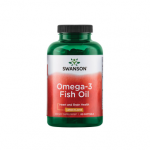 SWANSON OMEGA 3 1000MG CITRINŲ SKONIO ŽUVŲ TAUKAI, 60 mink&scaron;tų kapsulių