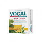 VOCAL milteliai paketėliuose kar&scaron;tam gėrimui ruo&scaron;ti, medaus ir citrinų skonio, 10 paketėlių