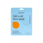 PHARMA OIL lak&scaron;tinė veido kaukė TAKE A SIP, 25 ml