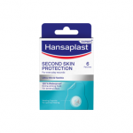 HANSAPLAST hidrokoloidiniai pleistrai Second Skin Protection, 6 pleistrai