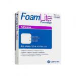 FOAM LITE tvarstis CONVATEC, 8 x 8 cm, 10 vnt.