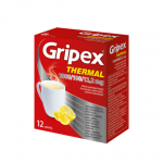 GRIPEX THERMAL, 1000mg/100mg/12,2mg, milteliai geriamajam tirpalui, N12